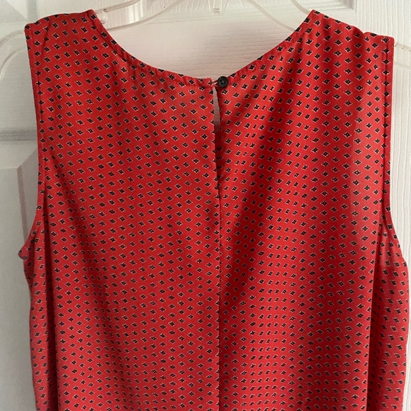 Loft salmon pink and navy top - Picture 5 of 5